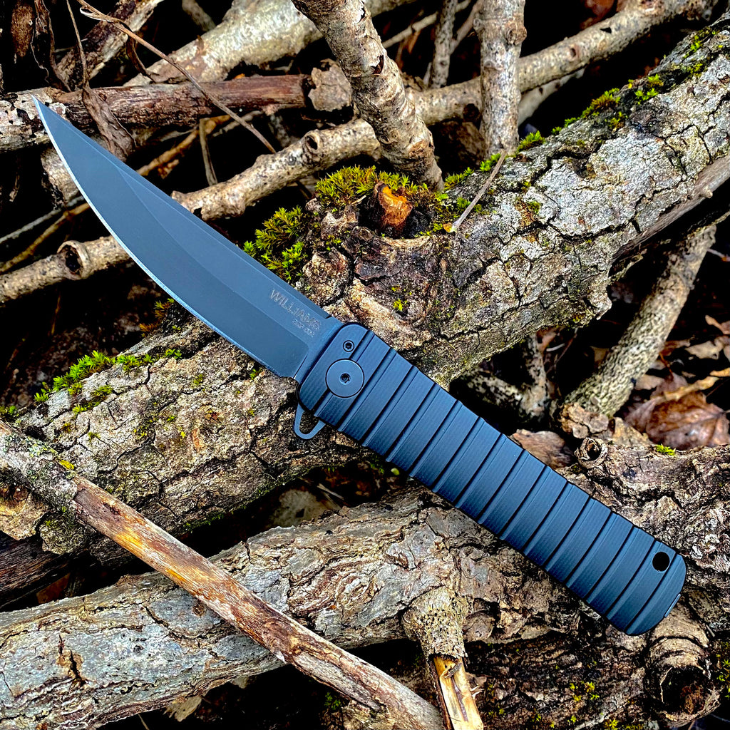 SZF 002 | Shobu Zukuri Folder (Black Ultralight) 3.75”