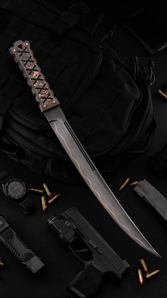 SZW C01 | Shobu Zukuri Wakizashi “Hisshou” Custom 13”