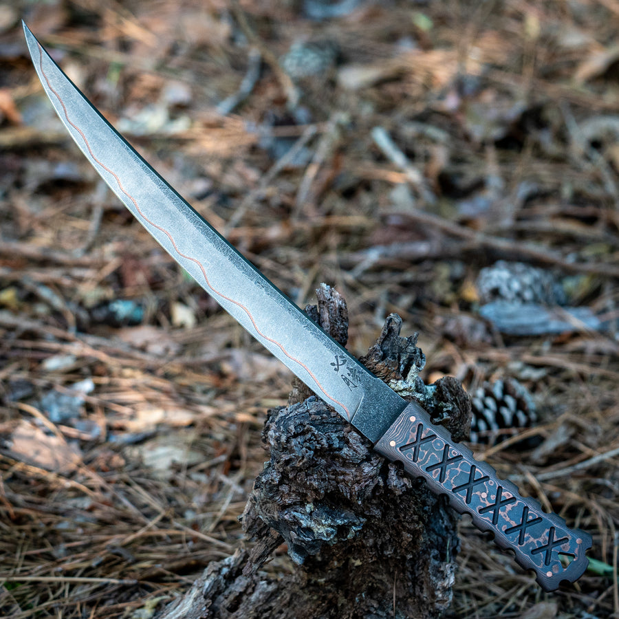 SZW C01 | Shobu Zukuri Wakizashi “Hisshou” Custom 13”