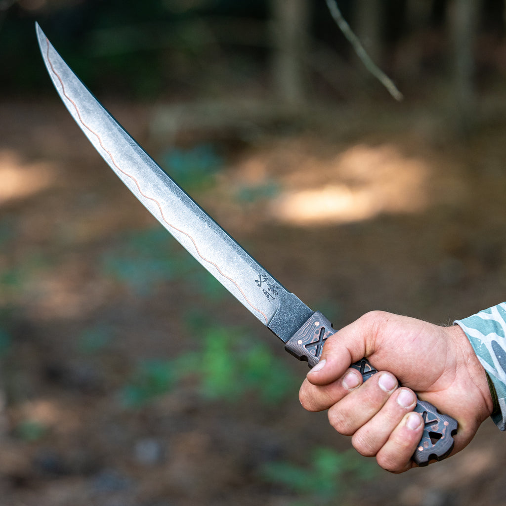 SZW C01 | Shobu Zukuri Wakizashi “Hisshou” Custom 13”